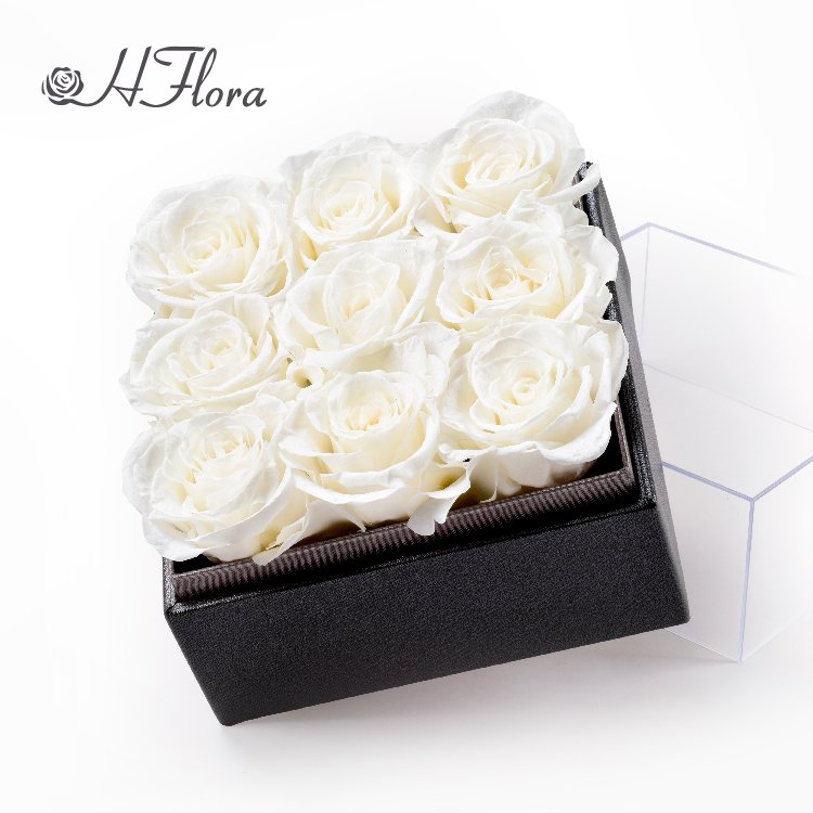 Valentine Gifts Forever Immortal Everlasting Decorative Real Touch Flowers Gold Long Life Eternal Preserved Roses in Box Gift