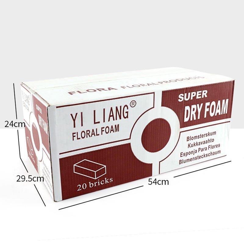 YiLiang Wholesale 20pcs Dried Flower Clay Dried Flower Foam Floral Foam Green Fresh Flower Mud