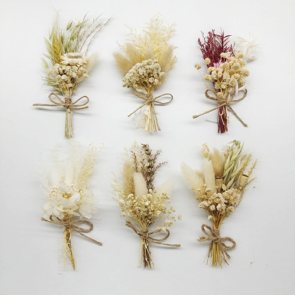 Yunnan Various Dried Flower Bouquet Natural Real Plants Bouquet Of Flower Pampas Grass Bouquet