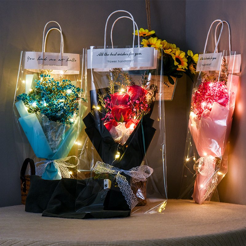 2022 Hot sale mother's day women forever roses preserved boxes for roses in glass box valentines day gifts mother's day