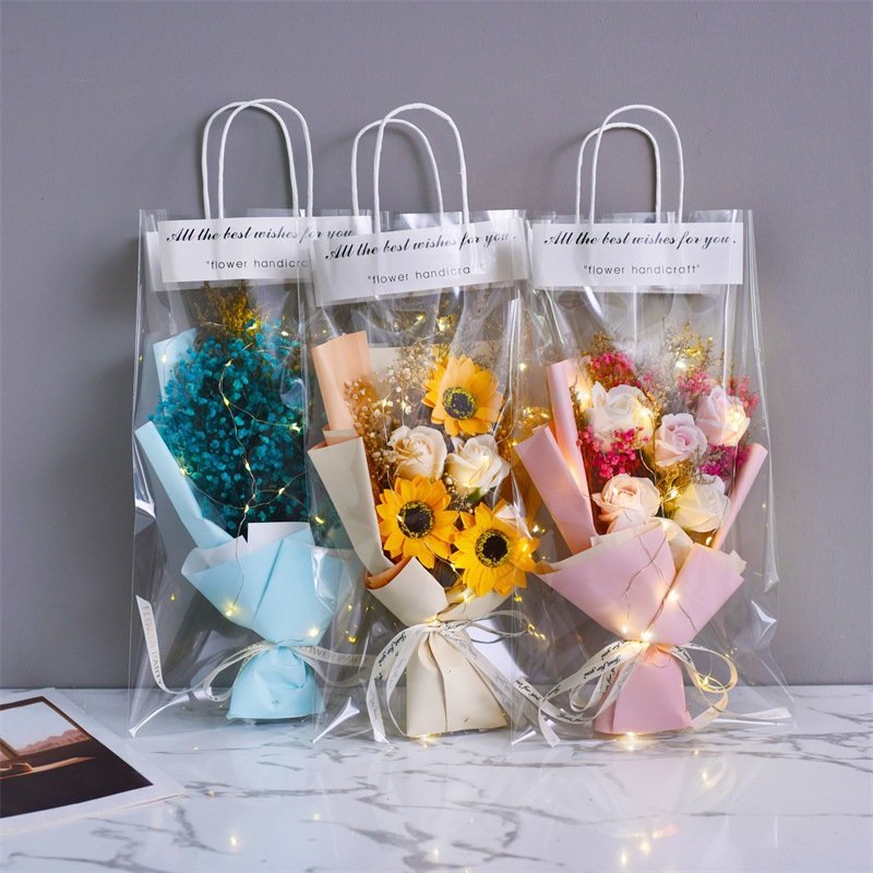 2022 Hot sale mother's day women forever roses preserved boxes for roses in glass box valentines day gifts mother's day