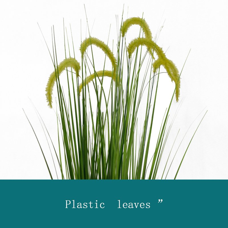 China Manufacturer Cheap Price Faux Bonsai Plant 100CM Artificial Onion Grass Dried Flowers Pampas Fountain Grass For Home Decor
