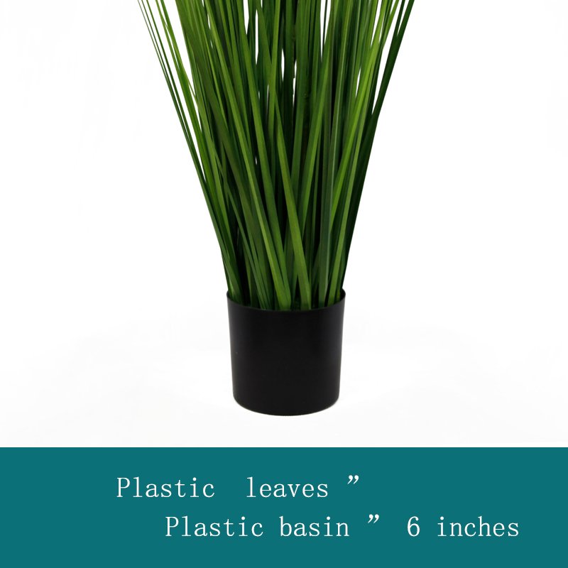 China Manufacturer Cheap Price Faux Bonsai Plant 100CM Artificial Onion Grass Dried Flowers Pampas Fountain Grass For Home Decor