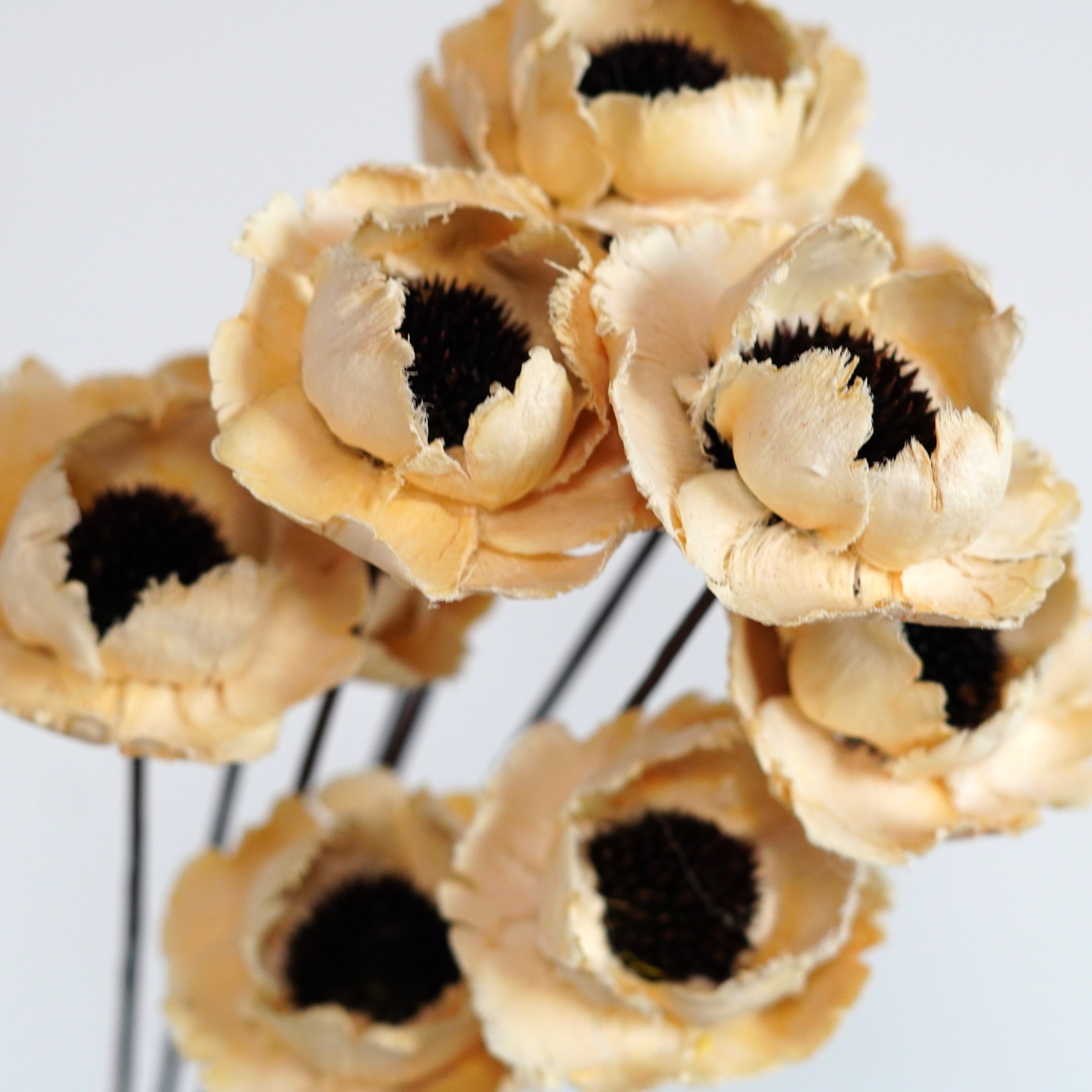 Handmade Flowers with stems Home Wedding Decor High dried Flowers
