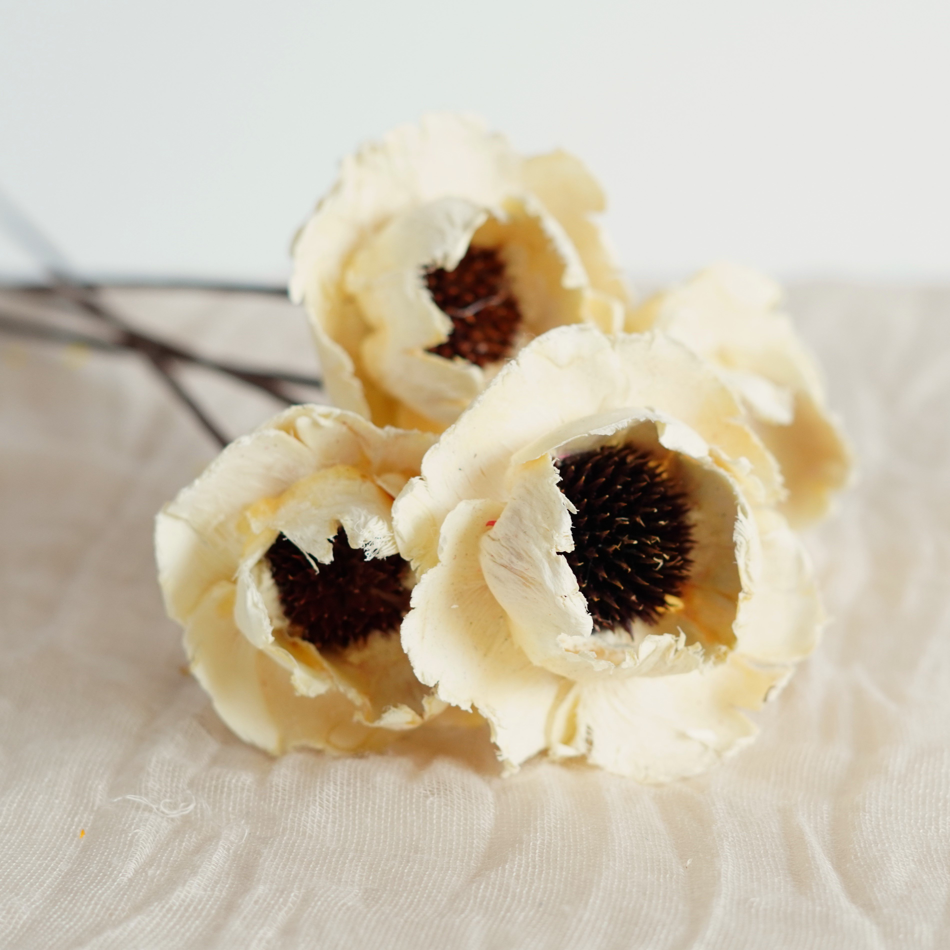 Handmade Flowers with stems Home Wedding Decor High dried Flowers