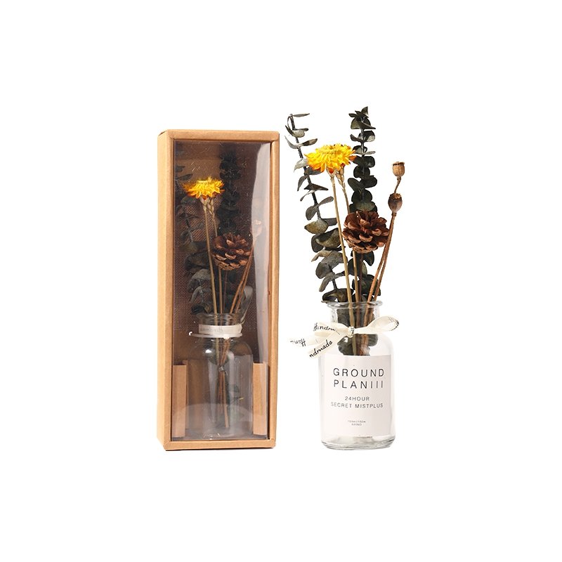 Handmade Design natural dried flower bouquet preserved flower bouquet for home Decoration Diffuser Aromatherapy Essential Oil