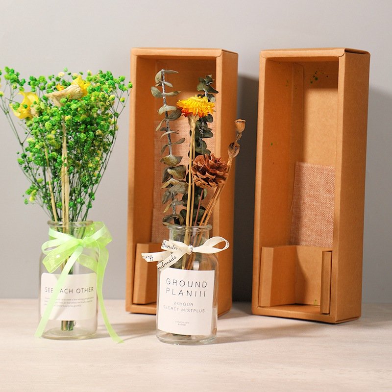 Handmade Design natural dried flower bouquet preserved flower bouquet for home Decoration Diffuser Aromatherapy Essential Oil