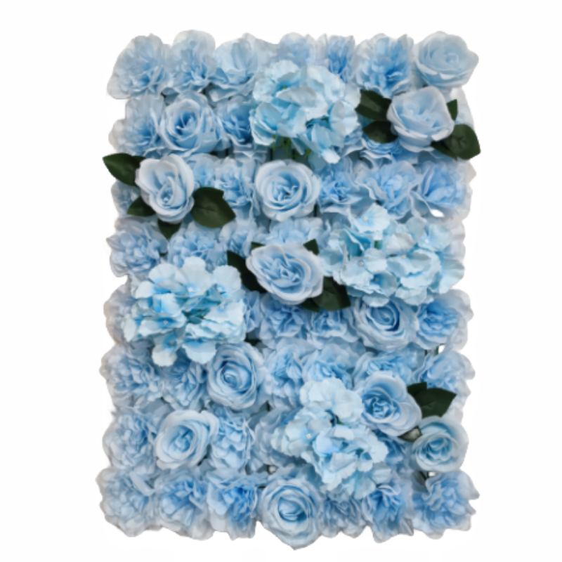 Hanging Indoor Home 40*60cm Wedding Fake Flower Backdrop Wall Plants Artificial Flowers Panels