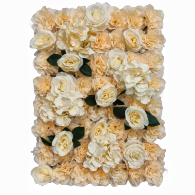 Hanging Indoor Home 40*60cm Wedding Fake Flower Backdrop Wall Plants Artificial Flowers Panels