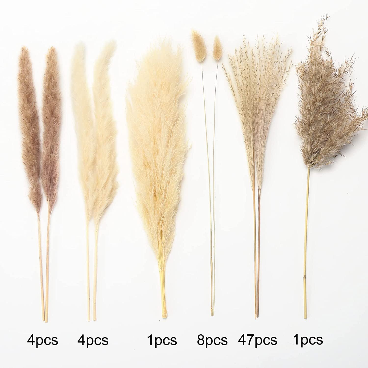 Dried Flower Bouquet High Quality Home Wedding Decor Dried Natural Pampas Reed Grass