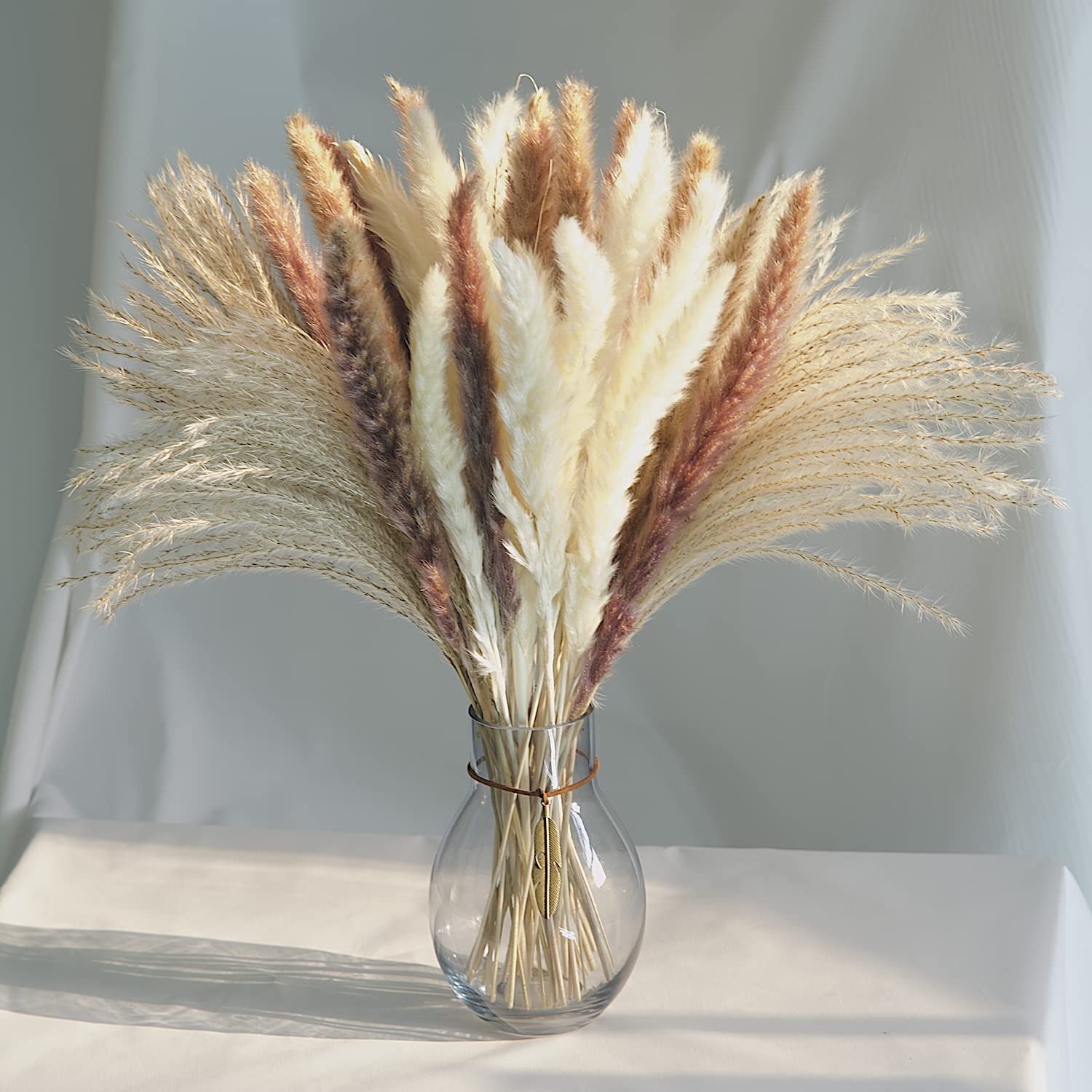 Dried Flower Bouquet High Quality Home Wedding Decor Dried Natural Pampas Reed Grass