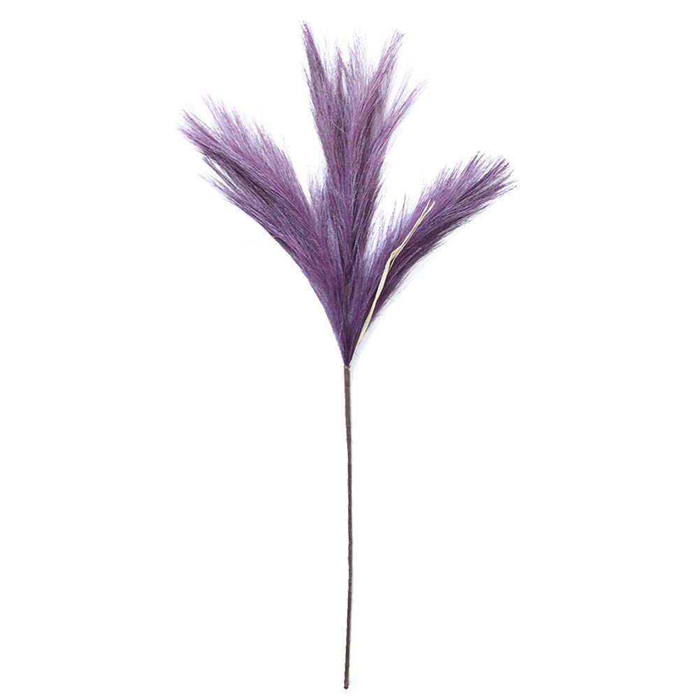 77cm Long Reeds Grass INS Rose Wall Artificial Flowers Home Decoration Wedding Features Dried Flowers & Plants Fake Flowers