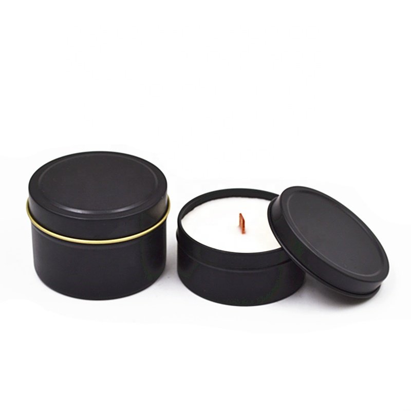 High Quality Soy Wax Scented Candle Luxury Interior Decoration Fragrance Gold Tin Can Scented Candle