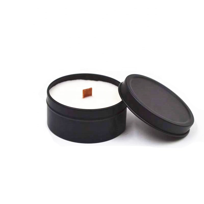 High Quality Soy Wax Scented Candle Luxury Interior Decoration Fragrance Gold Tin Can Scented Candle