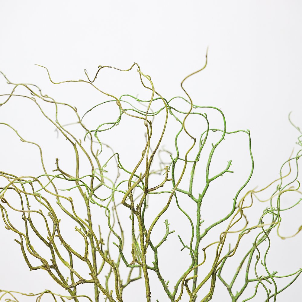 Hot Selling Long Stem Twig Tree Branch Artificial Plastic Green Brown Wood Dry Branches For Christmas Wedding Home Decoration
