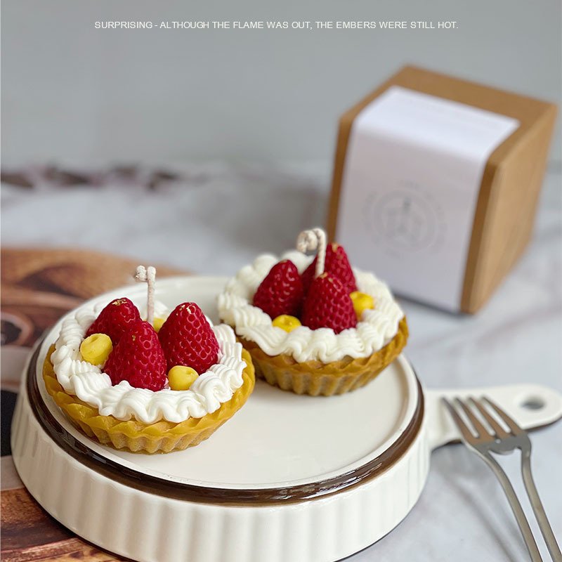 Creative Novelty Home Decor Soy Wax Aromatic Fruit Shaped Scented Candles for New Year Thanksgiving Holiday Decoration Bar Use