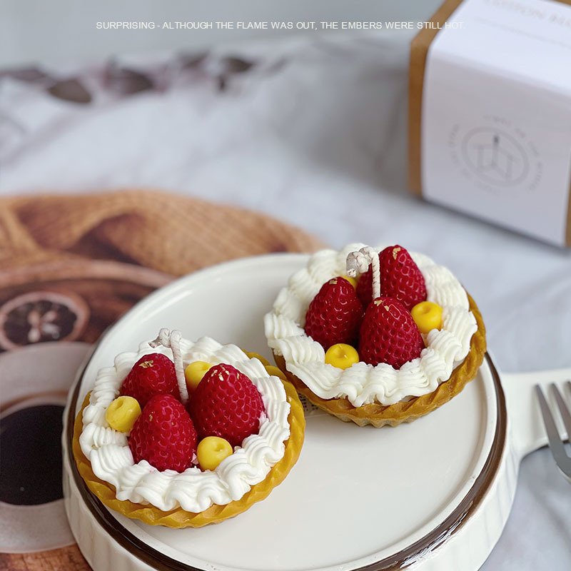 Creative Novelty Home Decor Soy Wax Aromatic Fruit Shaped Scented Candles for New Year Thanksgiving Holiday Decoration Bar Use