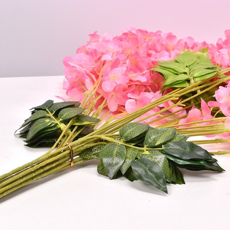 Wholesale 6-Leaf Encrypted Wisteria Watercress Flower Dried Plants Flowers Wedding Ceremony Ceiling Arch Decoration Layout