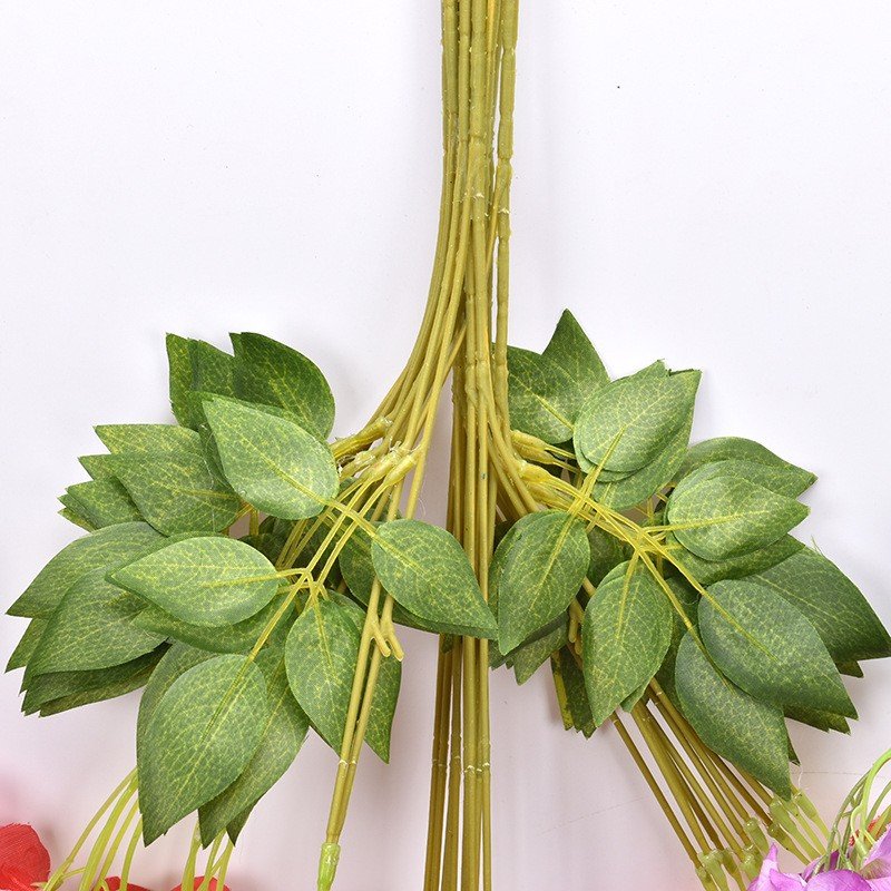 Wholesale 6-Leaf Encrypted Wisteria Watercress Flower Dried Plants Flowers Wedding Ceremony Ceiling Arch Decoration Layout