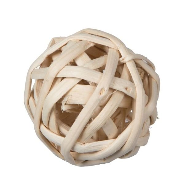 Vintage Handcrafted Hand-Tied Jute Kambu Ball Natural Rope Style Dried Flower with Unique Texture Office Home Decoration