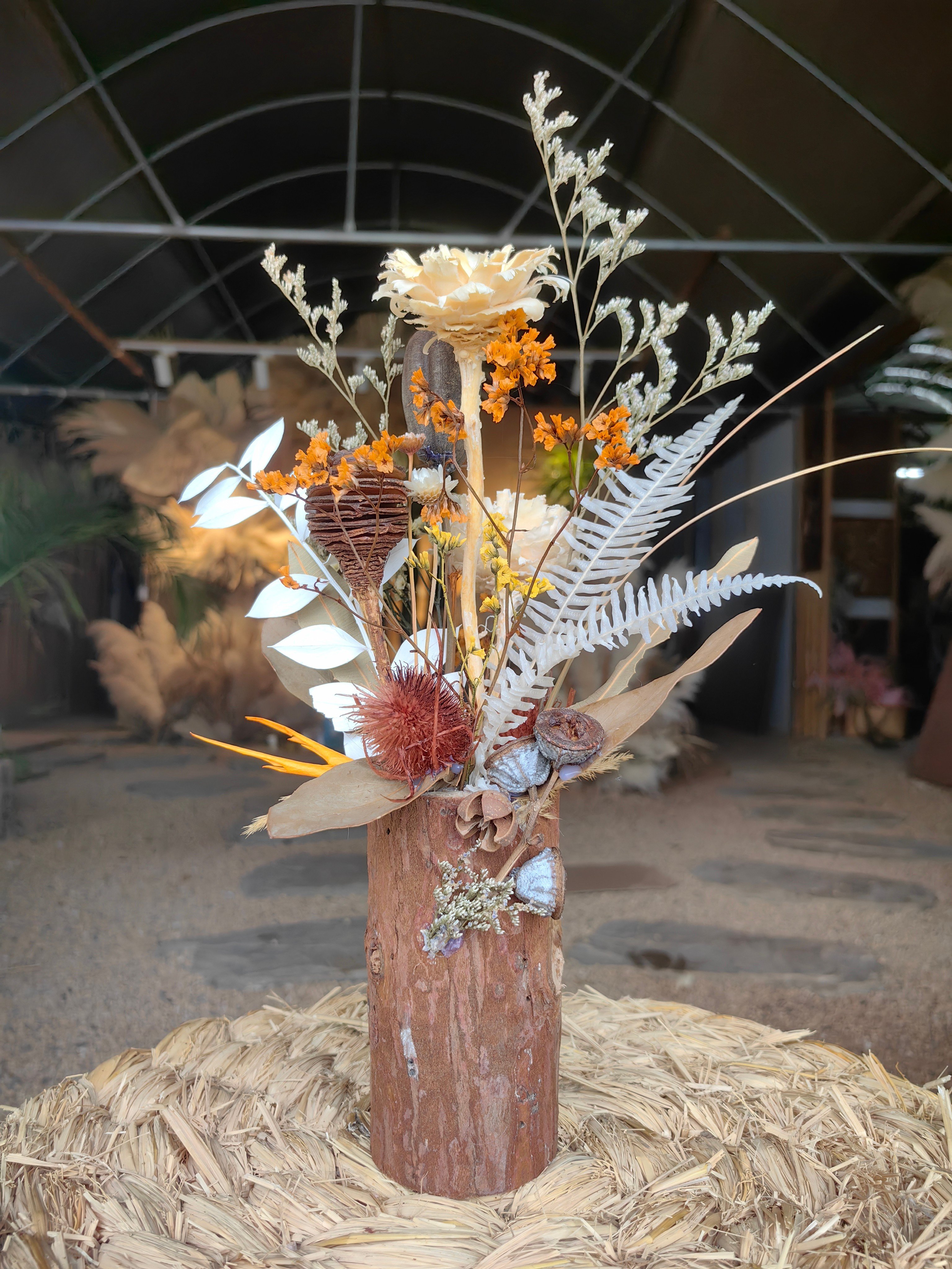 Natural Dried flower Bouquet,Boho Home Decor Bouquet ,Bouquet for Wedding Floral Arrangements Home Decorations