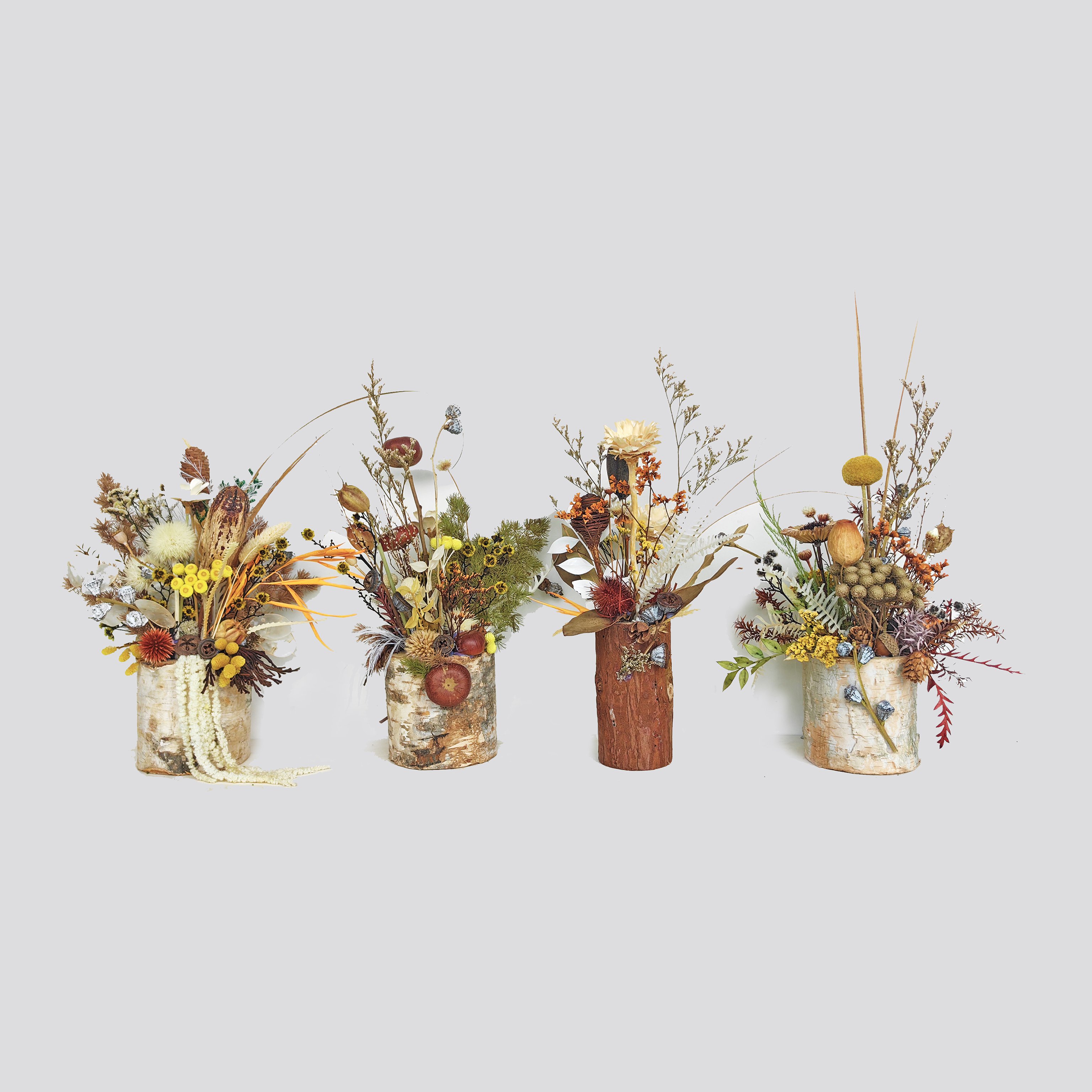 Natural Dried flower Bouquet,Boho Home Decor Bouquet ,Bouquet for Wedding Floral Arrangements Home Decorations