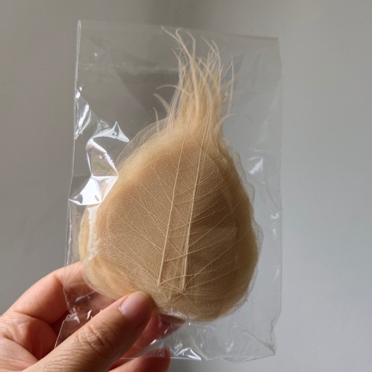 Dried Linden Leaves with Flower Vein and Leaf for Bookmarks or Handicrafts 100 Pieces per Bag for Home or Wedding Decorations