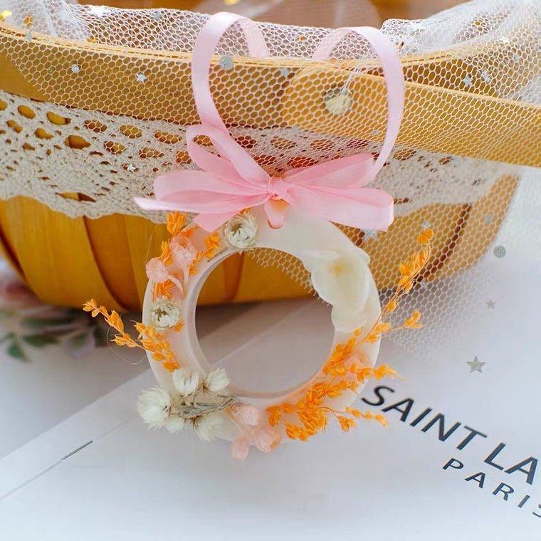 Wholesale Private Label Custom Room Air Freshener Handmade Home Decoration Dried Flower Wax Tablets