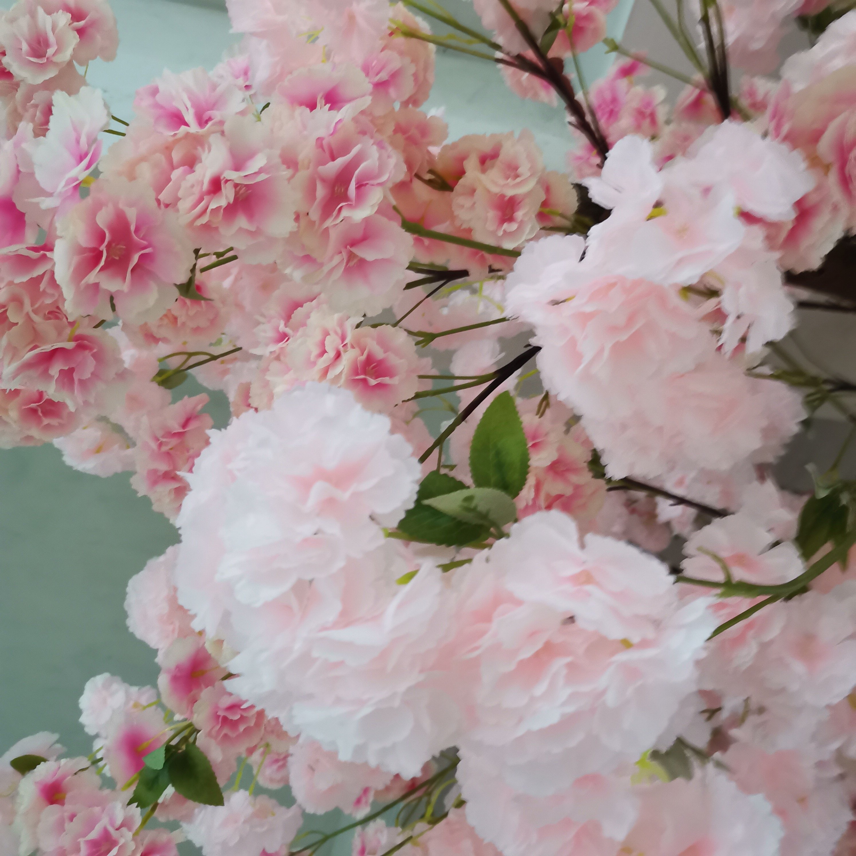 Hot sale cherry blossom artificial indoor branch tree wedding arch tree cherry blossom flowers artificial