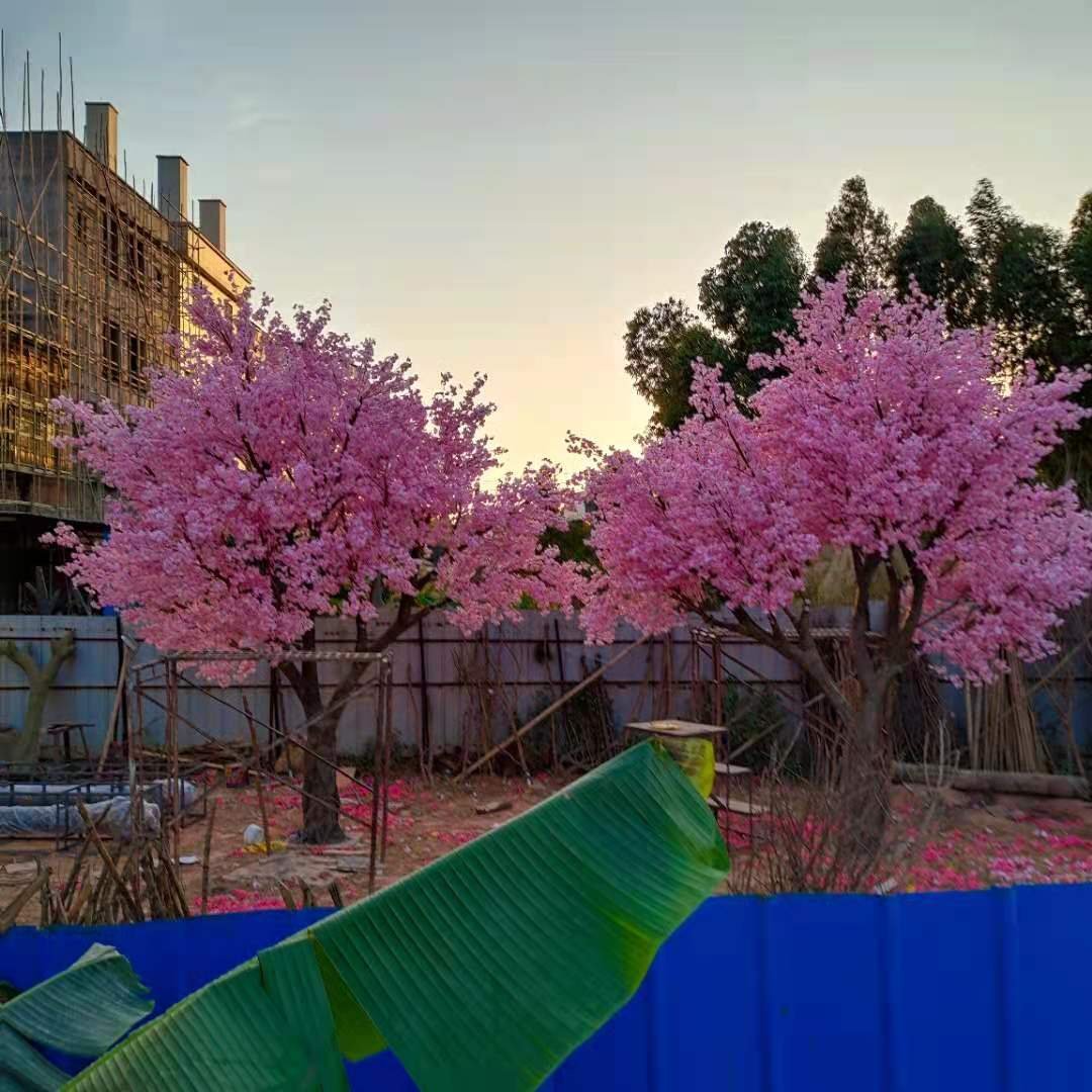 Hot sale cherry blossom artificial indoor branch tree wedding arch tree cherry blossom flowers artificial