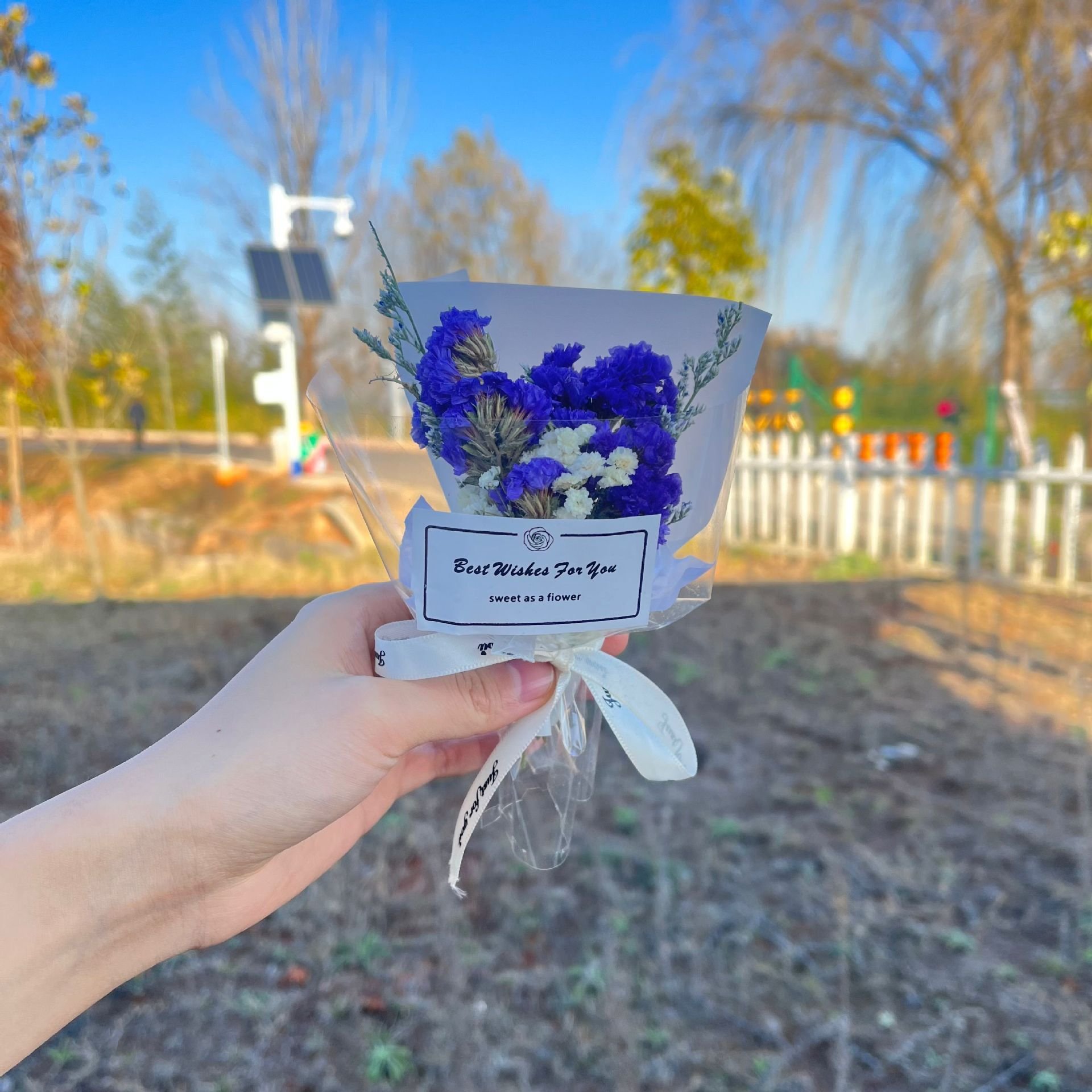 Valentine's day soap flower Natural Dry bouquet mother's day creative soap Mini Gift Dried Preserved flower