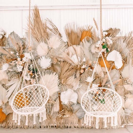 IFG wholesale dried palm leaves for wedding ceremony &home decoration