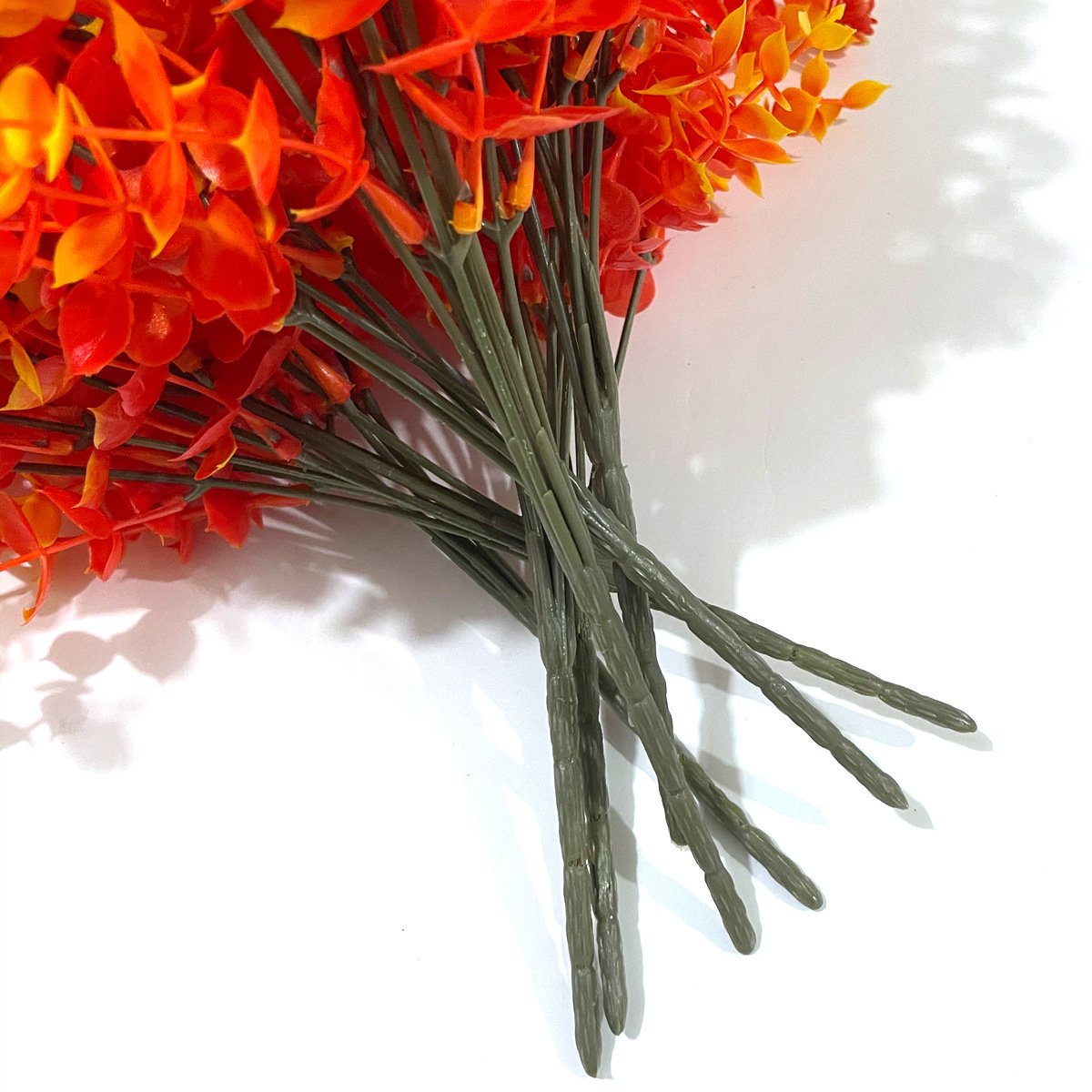 Dropshipping Shopify Artificial Fall Flowers No Fade Faux Autumn Plants Indoor Outdoor Greenery for Thanksgiving Decor