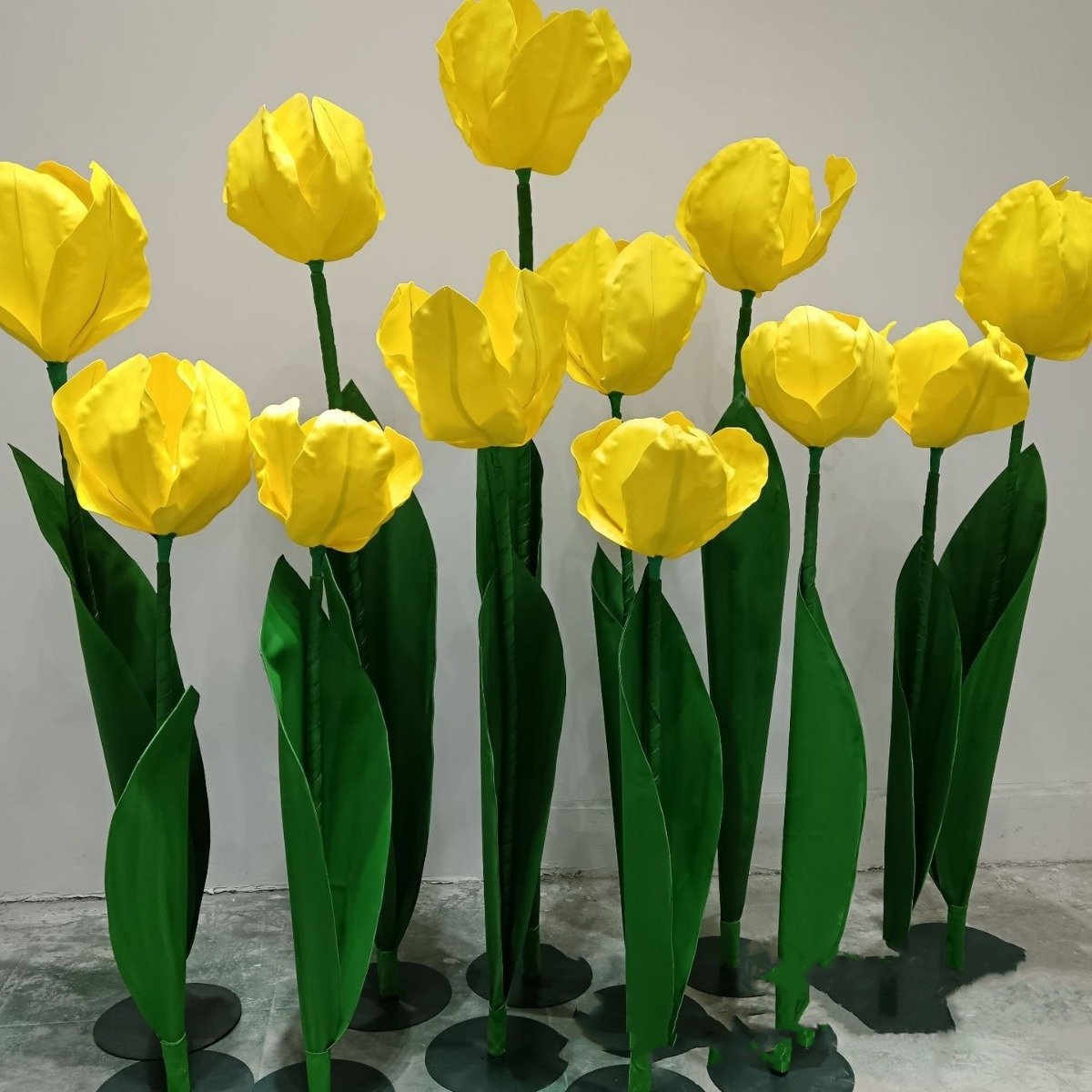 New Arrivals wedding giant 3d tissue paper flower outdoor decorations tulip flowers giant flowers