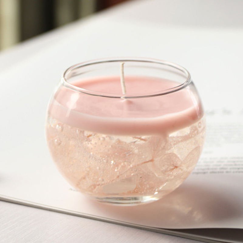 Factory Direct Chinese Style Unique Dried Flower Candle Eternal Fragrance Small Scented Candle