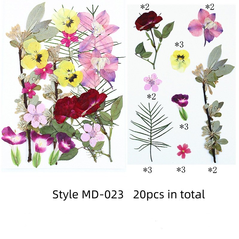 Hot Sell Pressed Dry Flowers Natural Mixed Dried Flower For DIY Epoxy Resin Craft Nail Art Materials Decor Flowers Wedding
