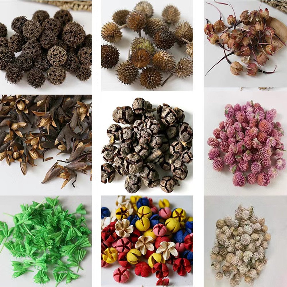 Eternal flower material package wholesale cross-border embossing dried flower DIY handmade floral Christmas gifts