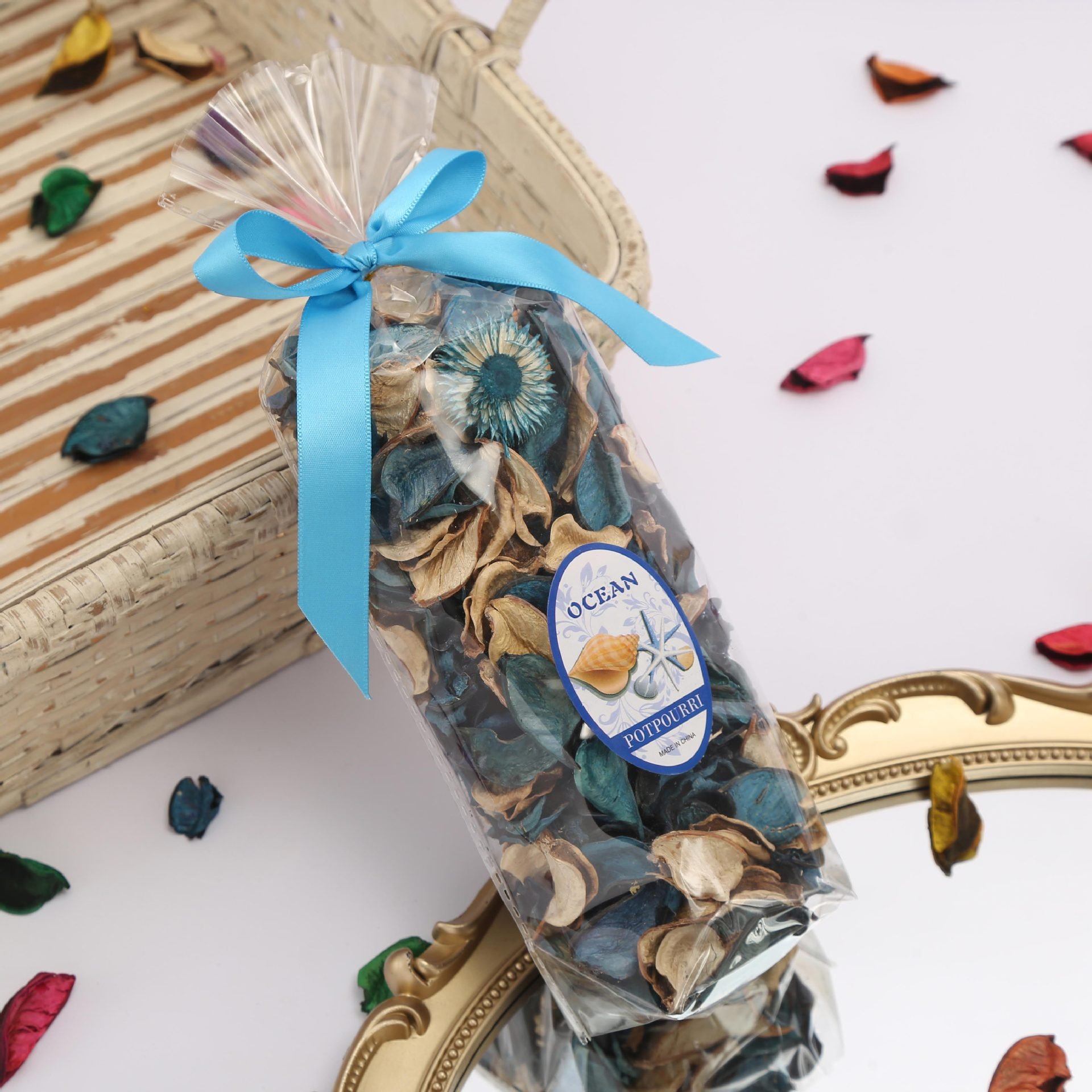 Lavender Rose Fresh Scent Petal Sachet Potpourri Decorative Scented Sachet Bags Dried Flower Scented Potpourri