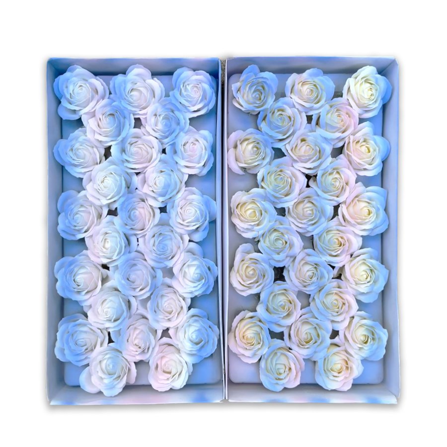 Hot Sale Wholesale Artificial Flowers for Home Wedding Decorative Flowers Spray color 5 layers Rose Soap Flower