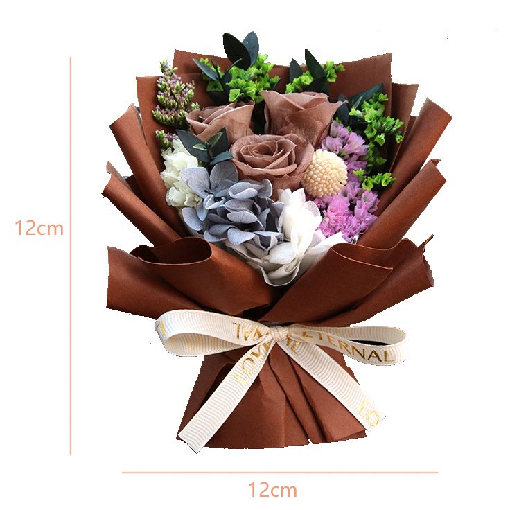 Custom Handmade Mini Bouquet Car Perfume Air Conditioning Outlet Vent Fragrance Dried Flower Car Air Freshener