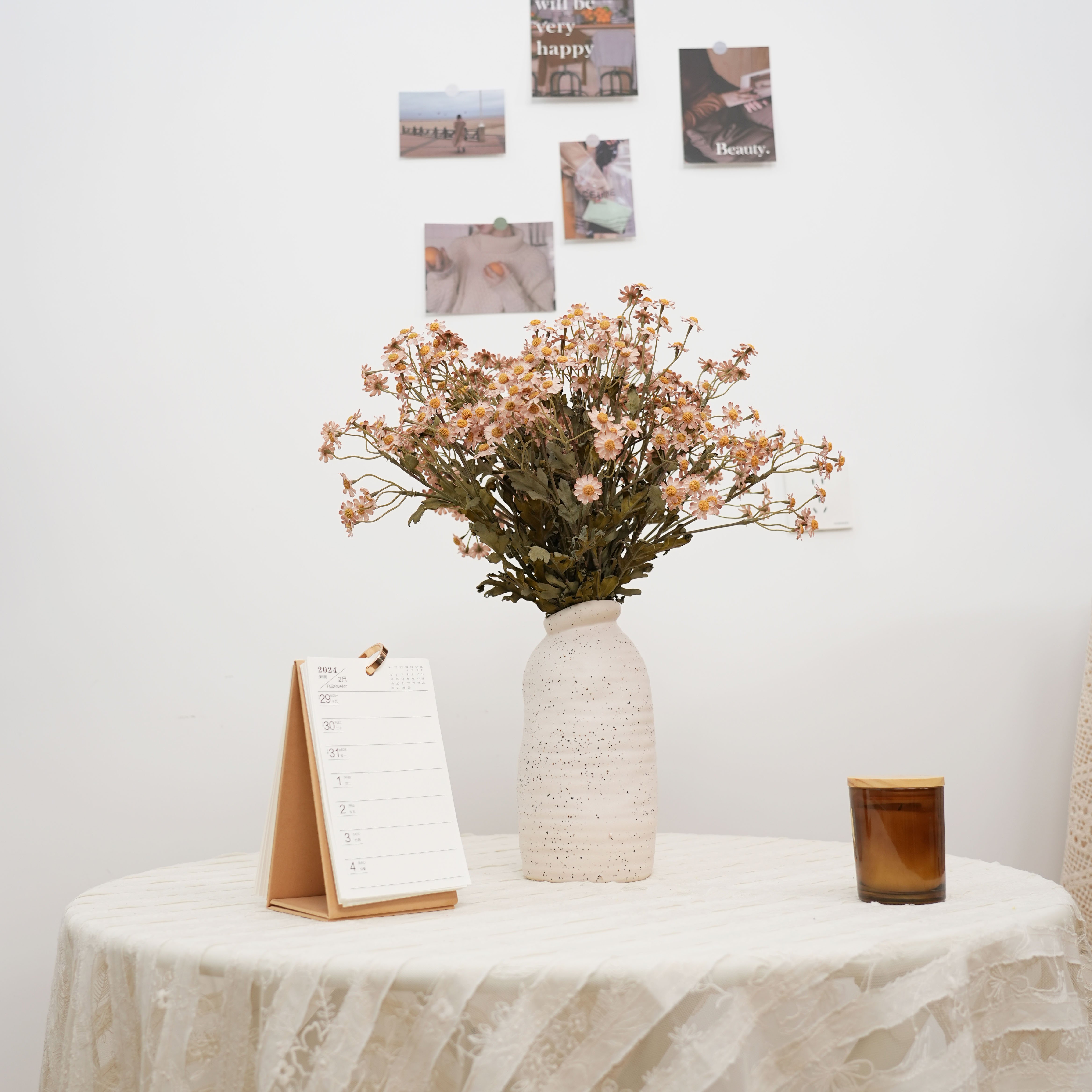 Wholesale preserved dried flowers preserved daisies dry chamomile flowers dried Silver Chrysanthemum for home decoration