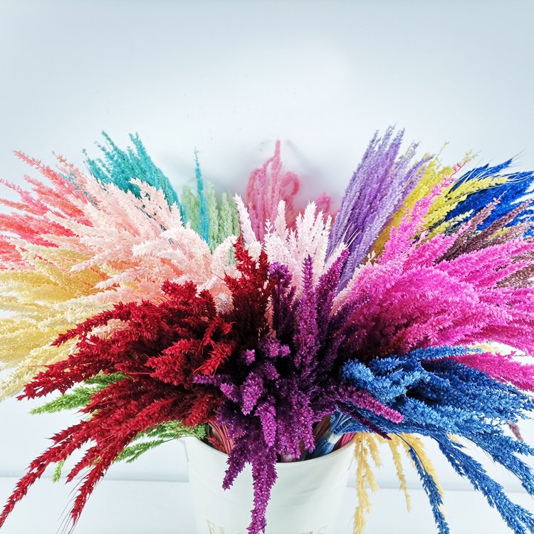 SumFlora Manufacturers supply Wholesale Dried Eternal Flowers preserved flower small wheat