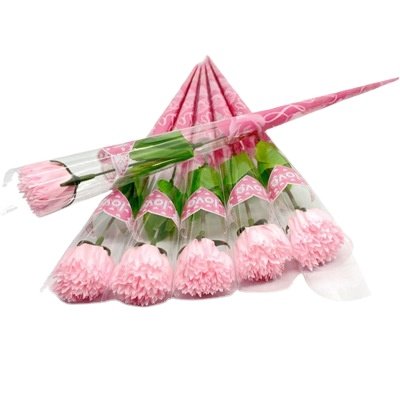 artificial carnation soap material Mother Day decoration carnation gift artificial plant flowers