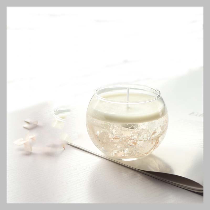 Hot Sale Wholesale Soy Wax Scented Candles Puring Handmade Preserved Fresh Flower Dried Flower