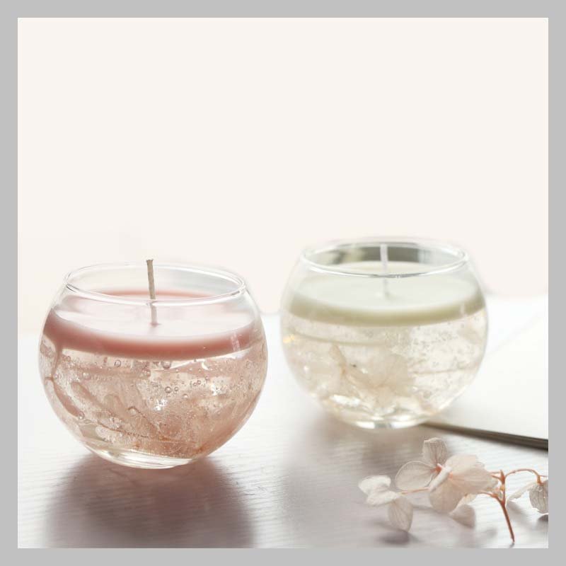 Hot Sale Wholesale Soy Wax Scented Candles Puring Handmade Preserved Fresh Flower Dried Flower