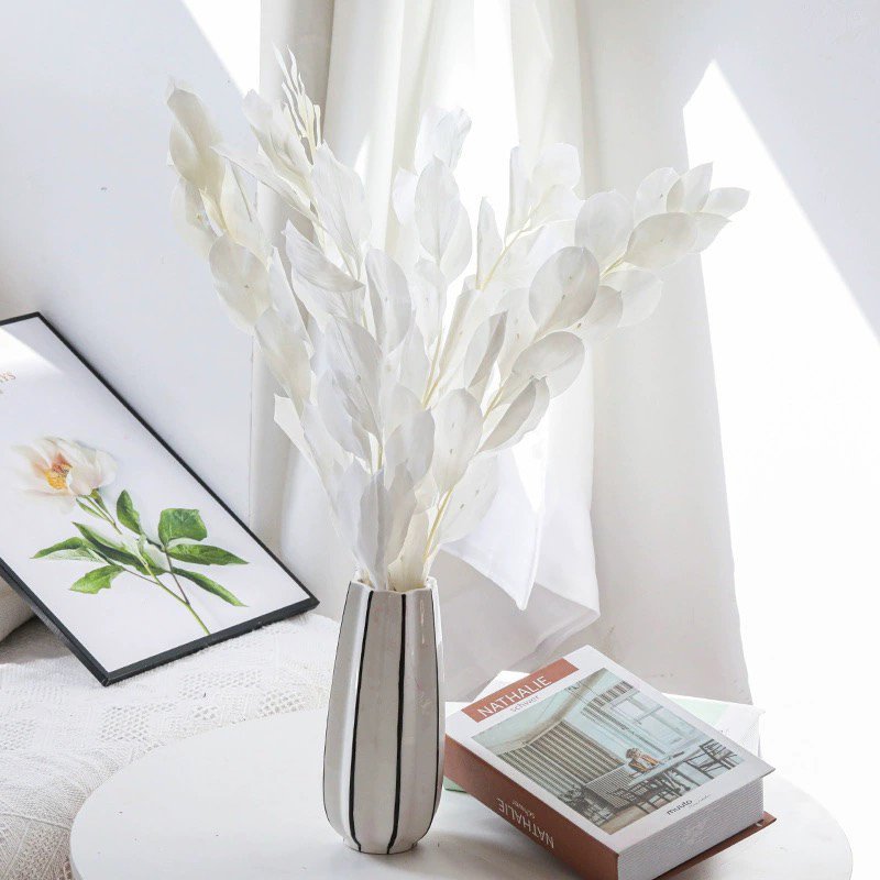 Dried Preserved Eternal Foliage Citrus reticulata leaves Decorative Flowers Israeli Ruscus Wholesale Orange Leaf