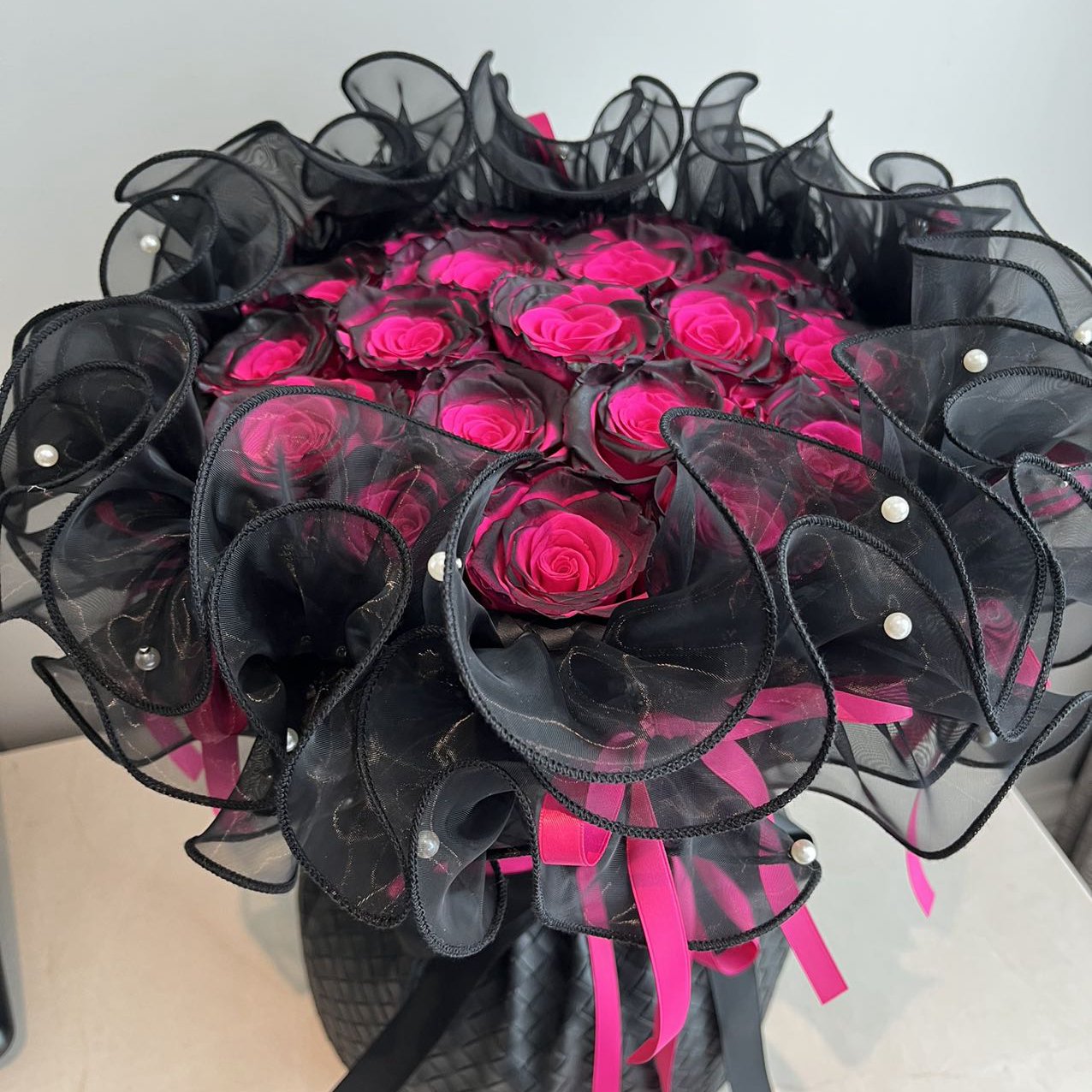 Valentine's Day Mother's Day Gifts Bouquet natural wedding dried immortal eternal forever flowers preserved roses