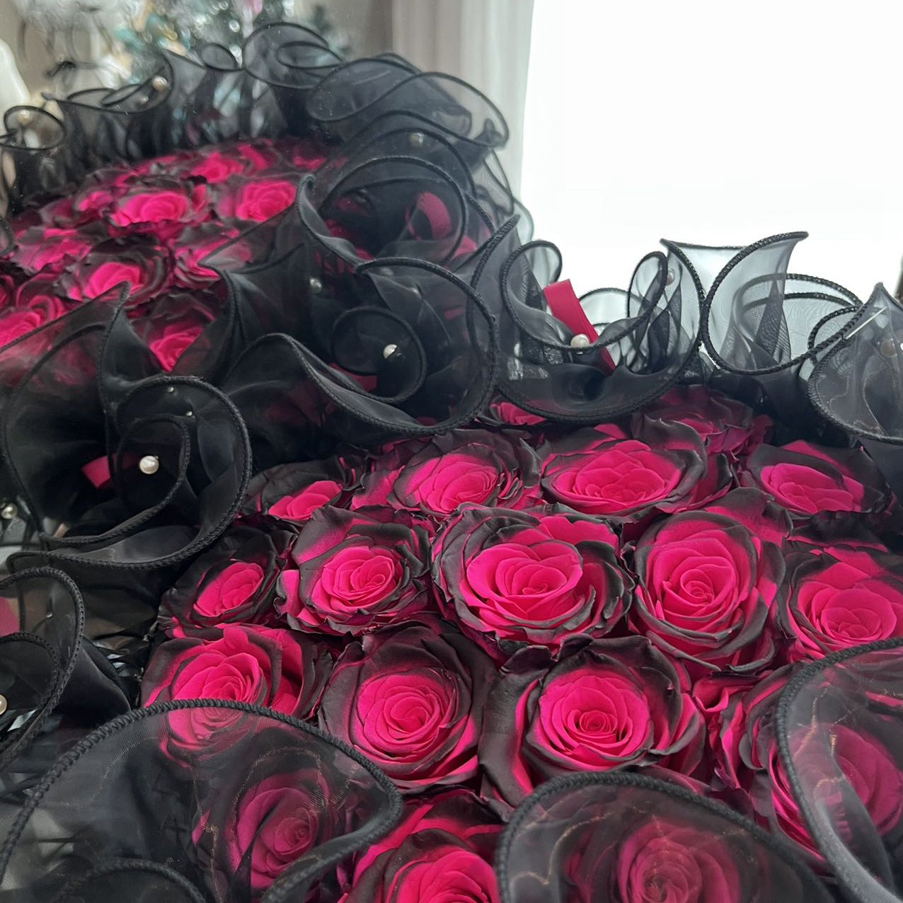 Valentine's Day Mother's Day Gifts Bouquet natural wedding dried immortal eternal forever flowers preserved roses