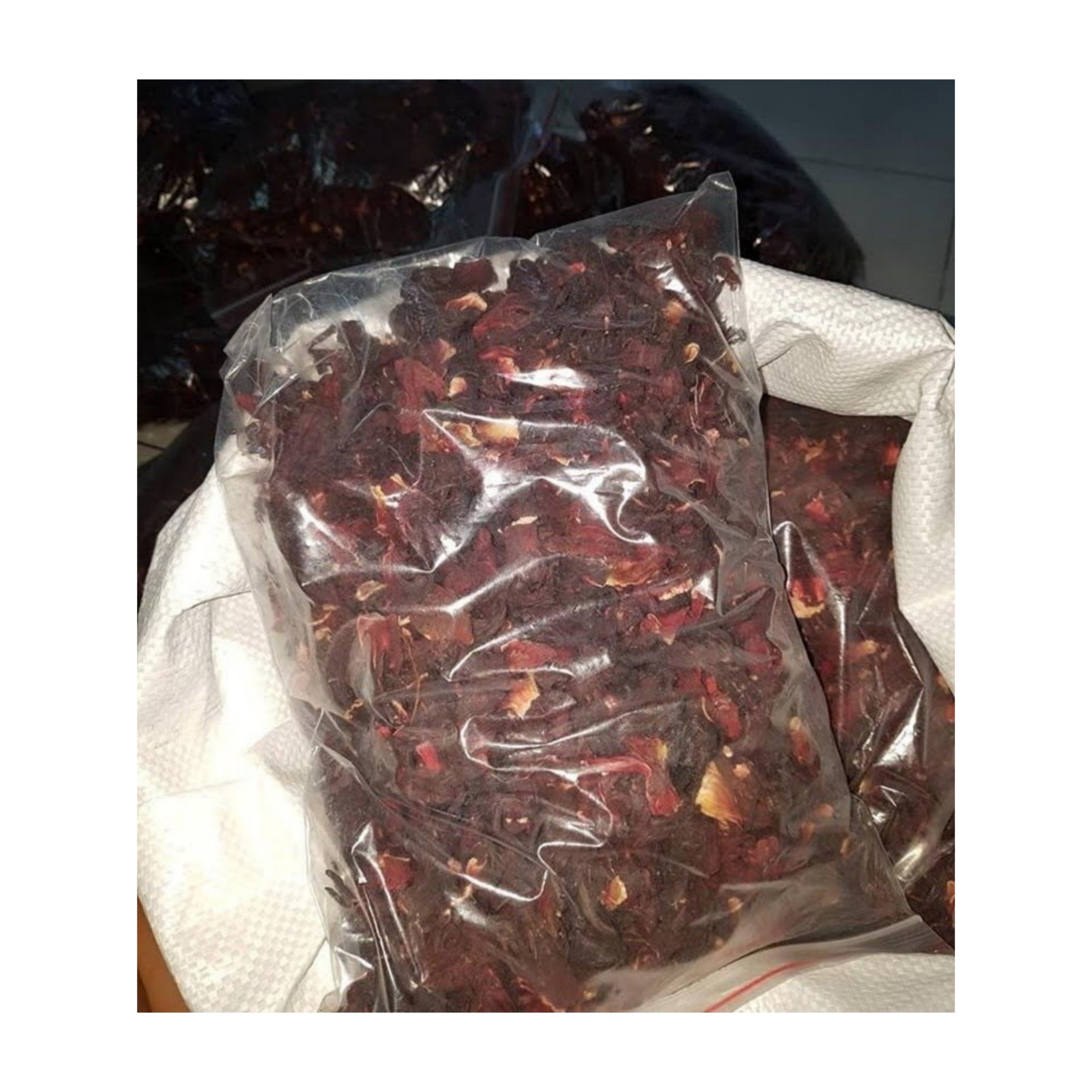 Dried hibiscus flowers, also called sorrel or flor de Jamaica, to make iced tea, pavlova, sauces, and more