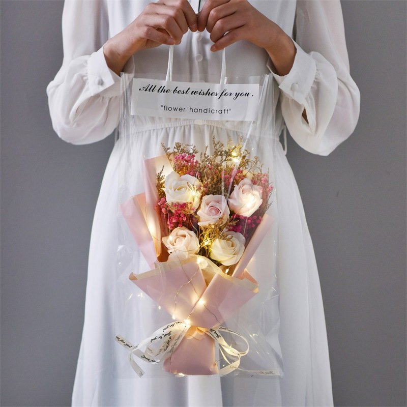 RS0685-2 Dried mother's day women forever preserved boxes for roses in glass box valentines day gifts